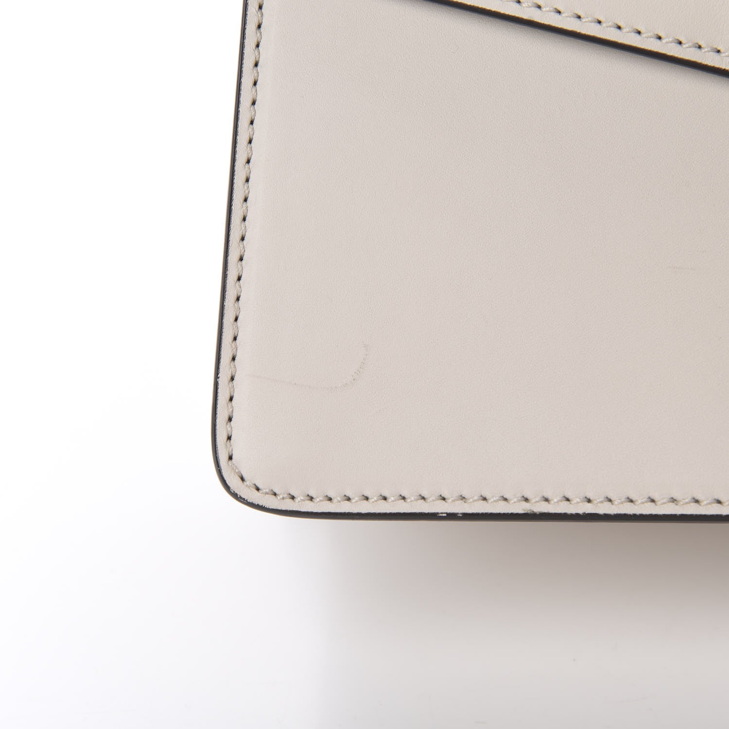 Gucci Calfskin Small Sylvie Shoulder Bag Off White 12 of 12