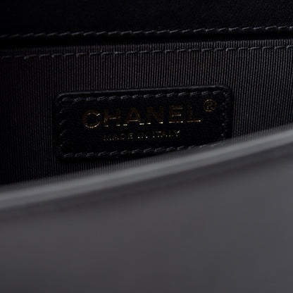 Chanel Calfskin Quilted Small Boy Flap Black 8 of 9