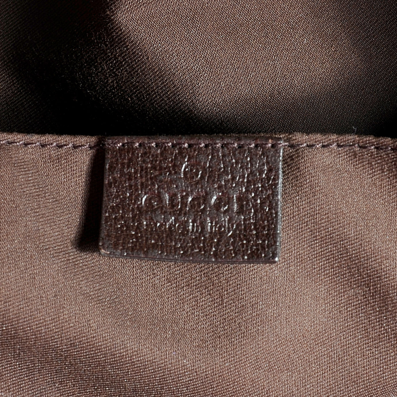 Gucci GG Monogram Medium Web Handle Vertical Tote Brown 8 of 9