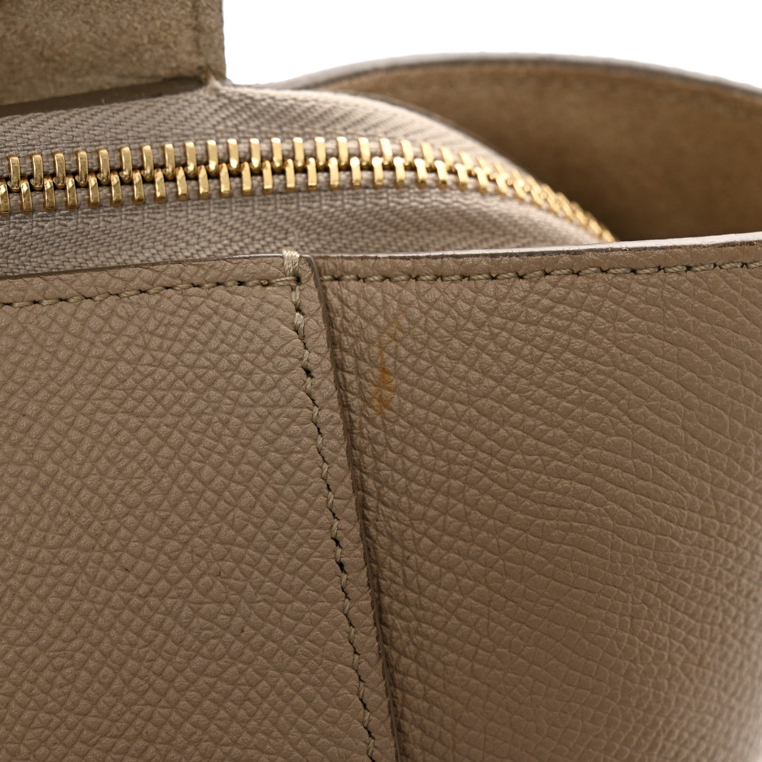 Celine Grained Calfskin Mini Belt Bag Light Taupe 9 of 9