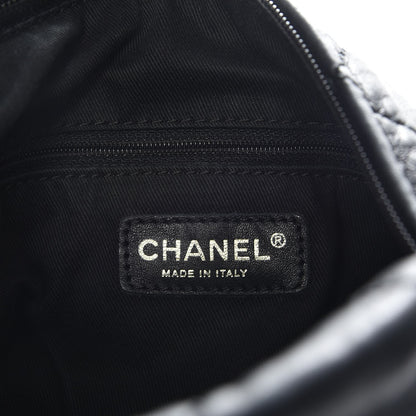 Chanel Lambskin Cloudy Bundle Hobo Black 7 of 8