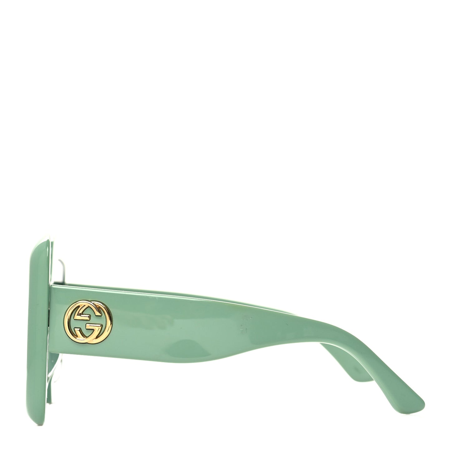 Oversized Square GG0783S Sunglasses Green