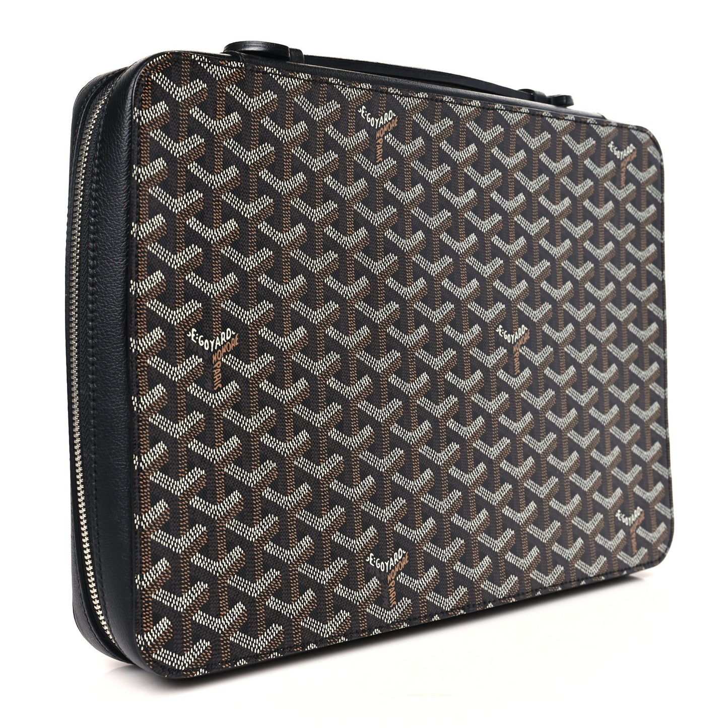 Goyardine Universal Companion Portfolio Black