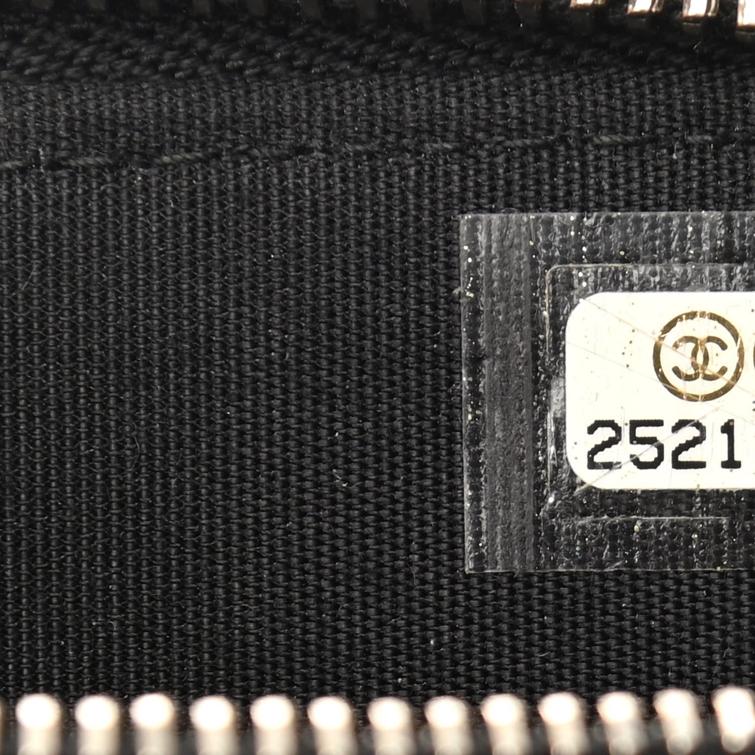 Chanel Canvas Small Deauville Clutch With Chain Charcoal 7 of 10