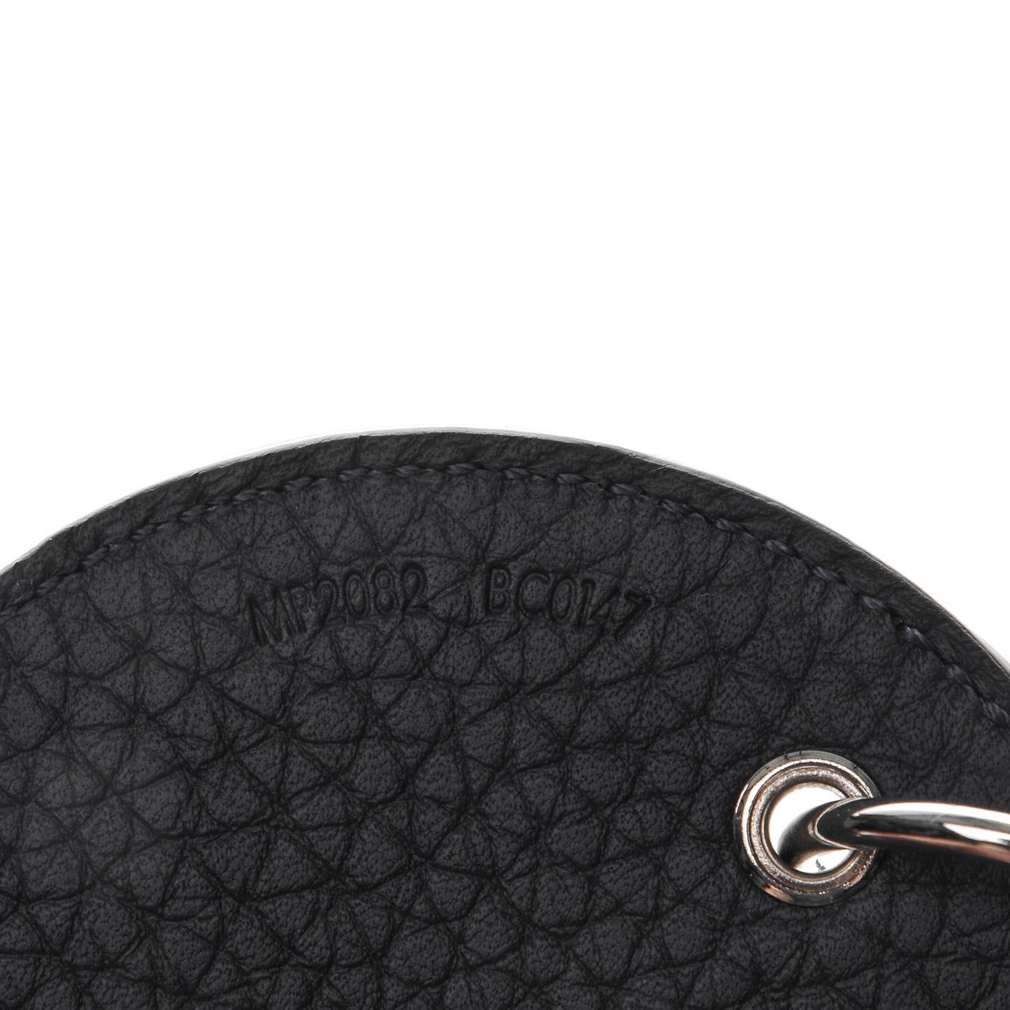 Taurillon Initials Bag Charm Key Holder