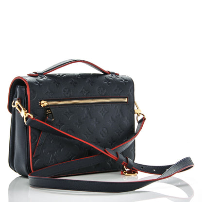 Louis Vuitton Empreinte Pochette Metis Marine Rouge 3 of 7