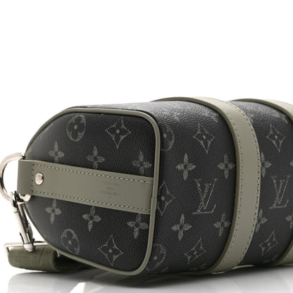 Louis Vuitton Monogram Gradient Keepall Bandouliere 25 Khaki 7 of 8