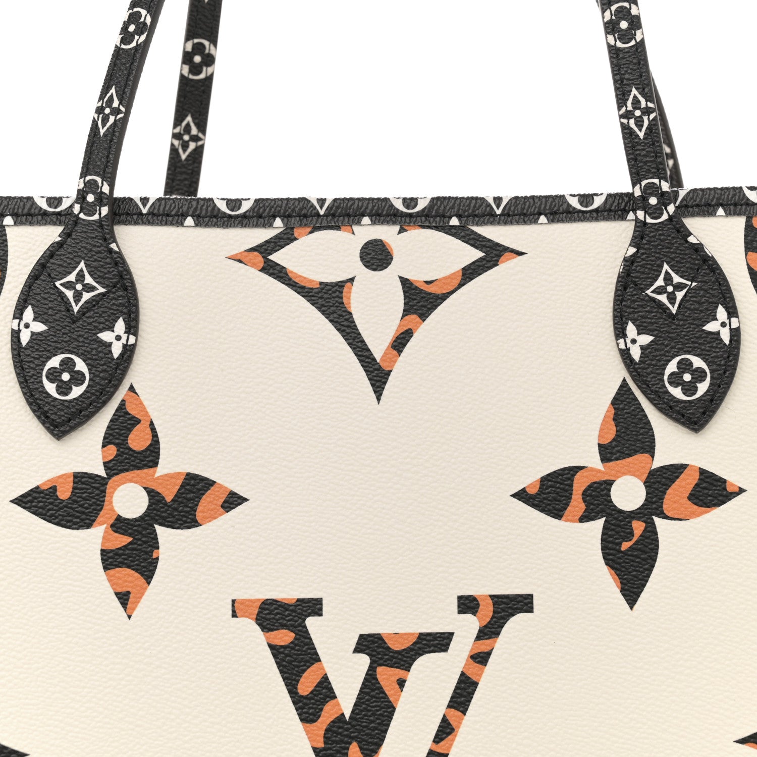 Louis Vuitton Monogram Giant Jungle Neverfull MM Ivory 8 of 13