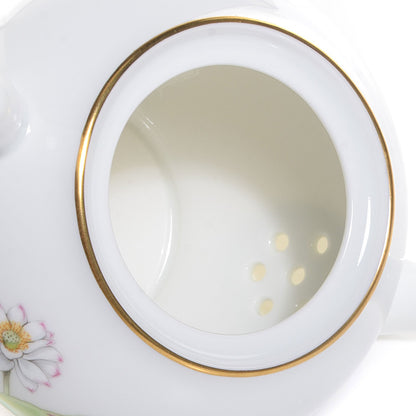 Hermes Porcelain Nil Teapot for 2 4 of 7