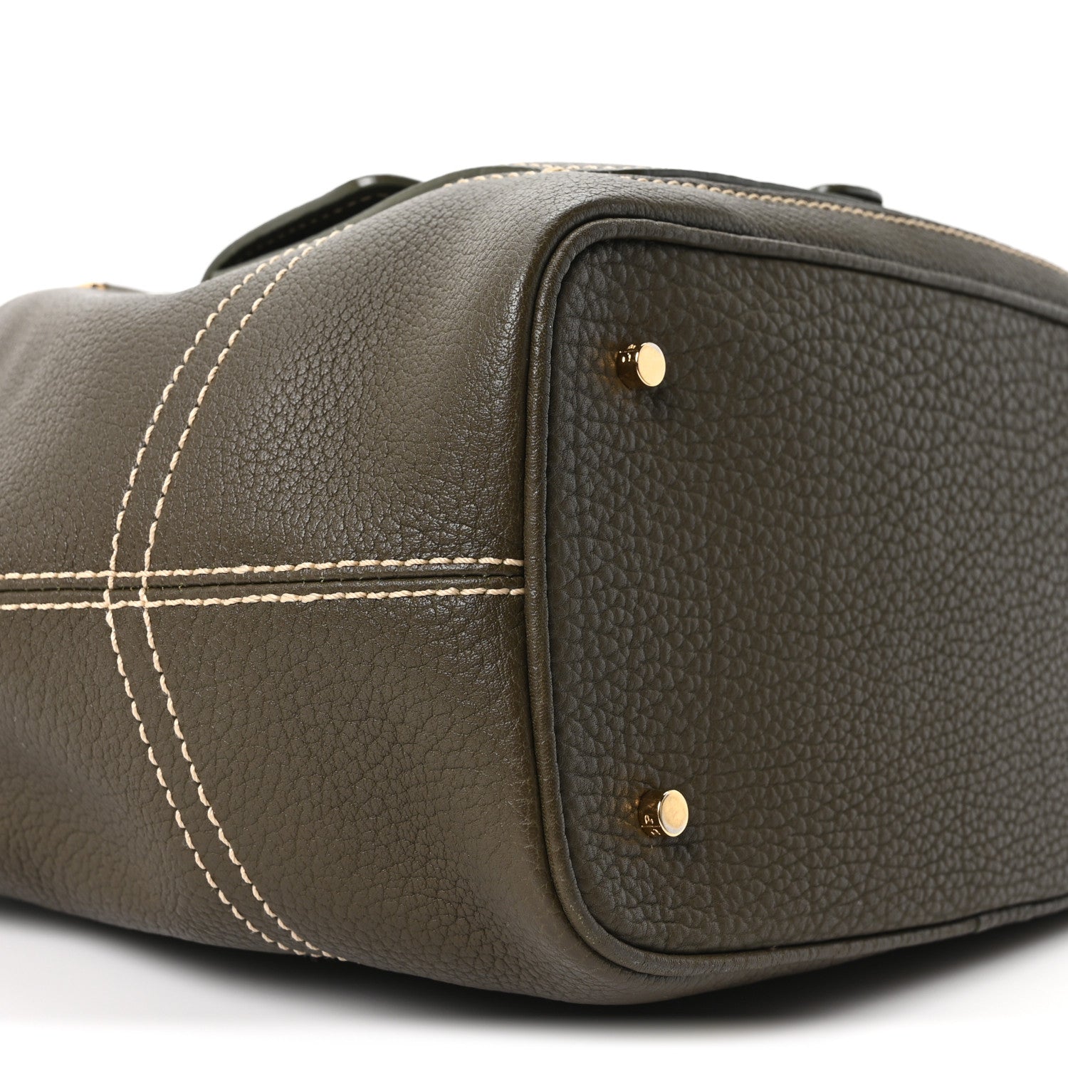 Loro Piana Odessa Mini Globe Shoulder Bag Green 8 of 9
