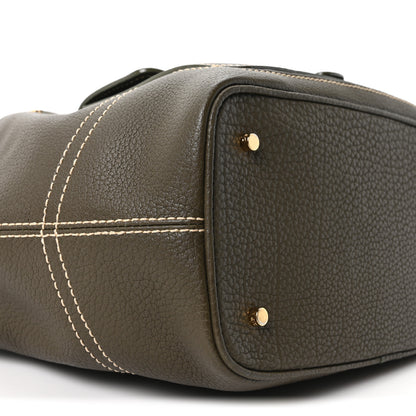Loro Piana Odessa Mini Globe Shoulder Bag Green 8 of 9