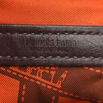 Hermes Swift Bolduc Twilly Garden Party TPM Chocolate 5 of 11