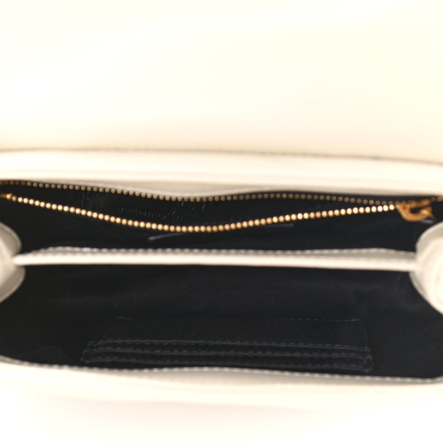 Calfskin Y Quilted Monogram Toy Loulou Crossbody Bag Ivory