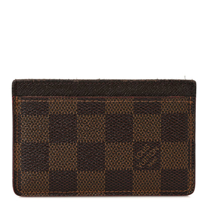 Louis Vuitton Damier Ebene Card Holder 1 of 8
