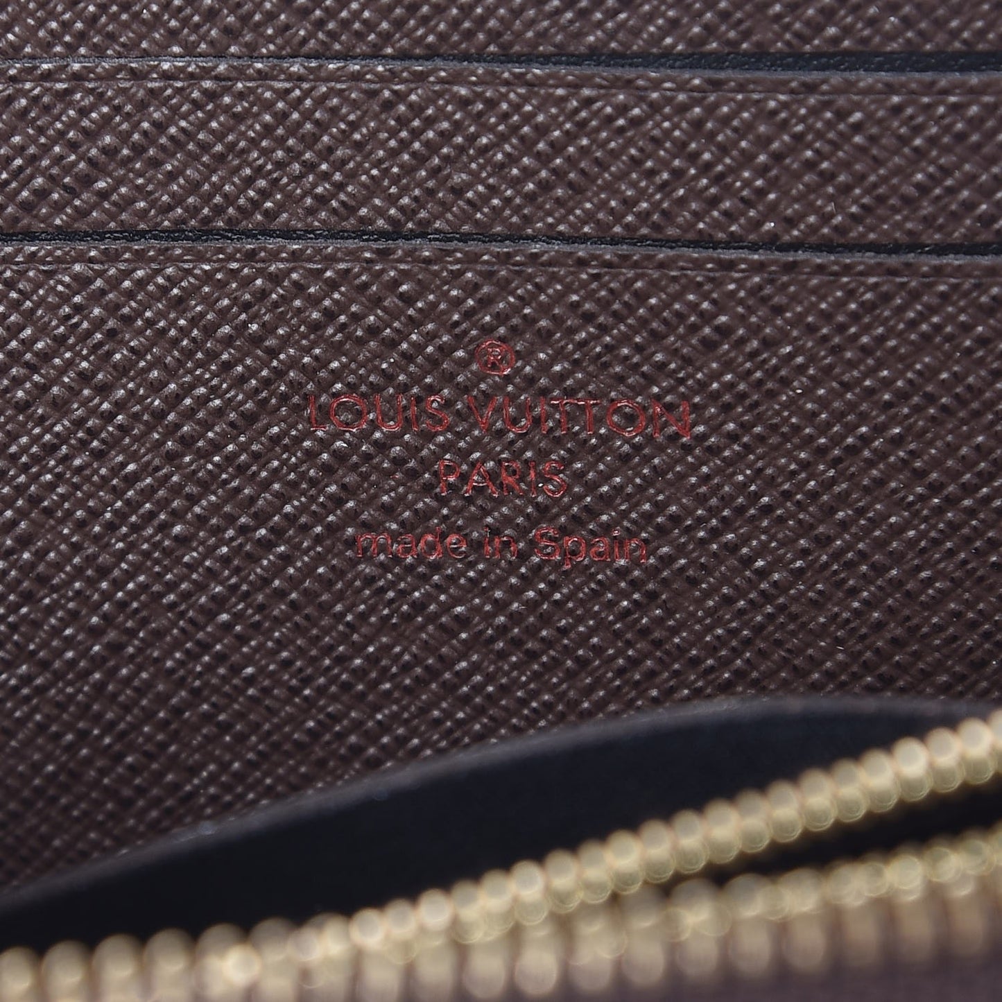 Damier Ebene Zippy Compact Wallet