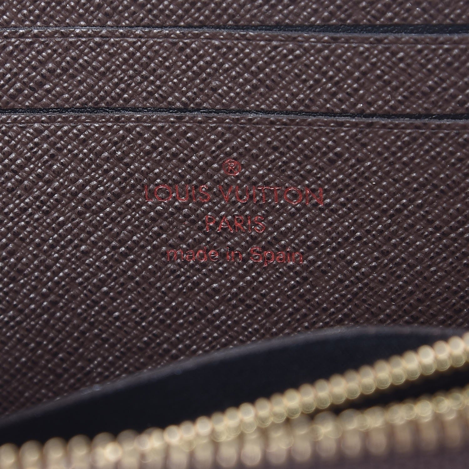 Louis Vuitton Damier Ebene Zippy Compact Wallet 4 of 9