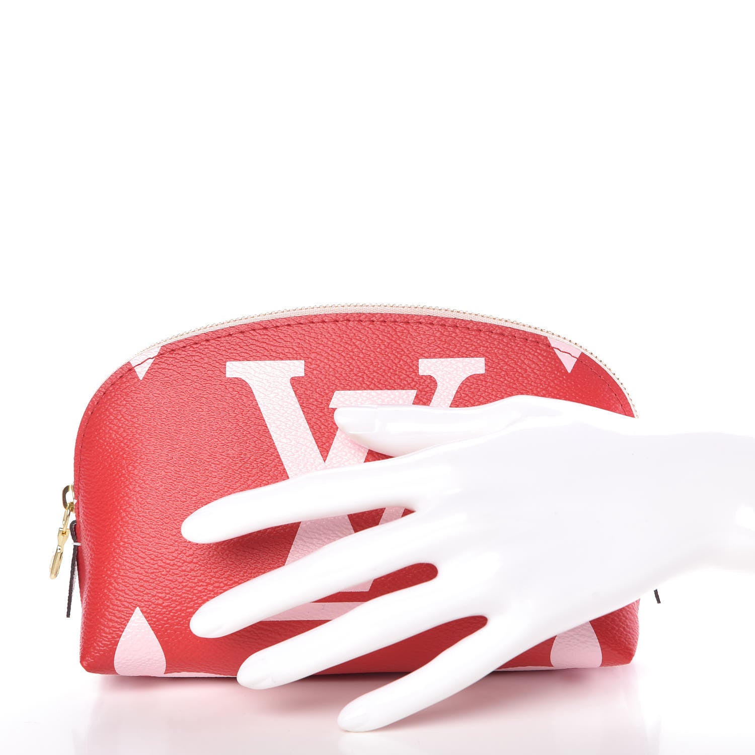 Louis Vuitton Monogram Giant Cosmetic Pouch Rouge 2 of 8