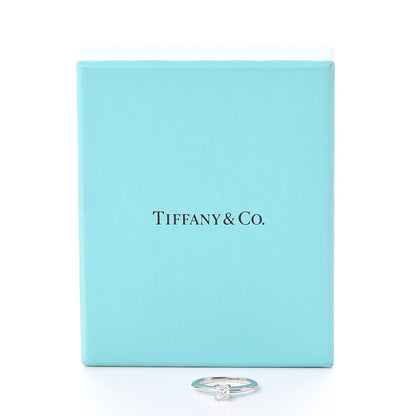 Tiffany Platinum .34 Carat Princess Cut Diamond Engagement Ring 50.6 5.5 7 of 7