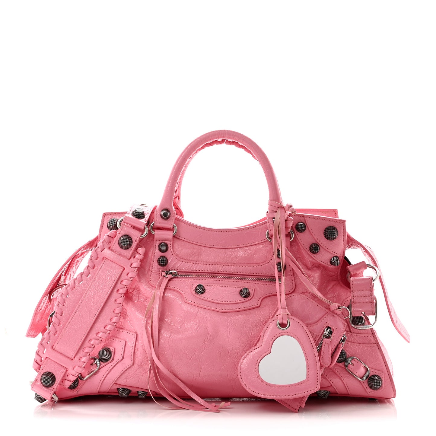 Agneau Arena Neo Cagole City Handbag Sweet Pink