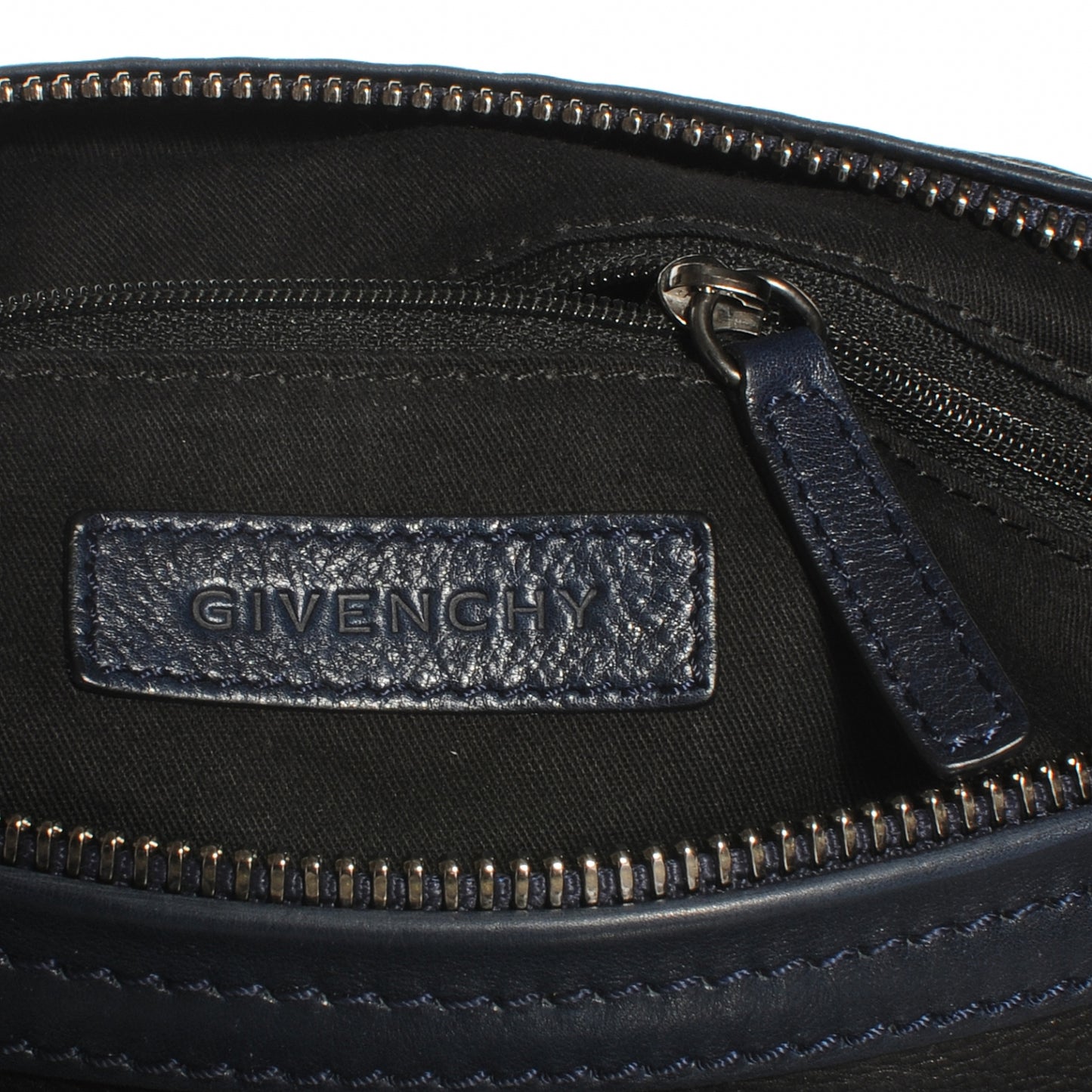 Leather Medium Pandora Navy