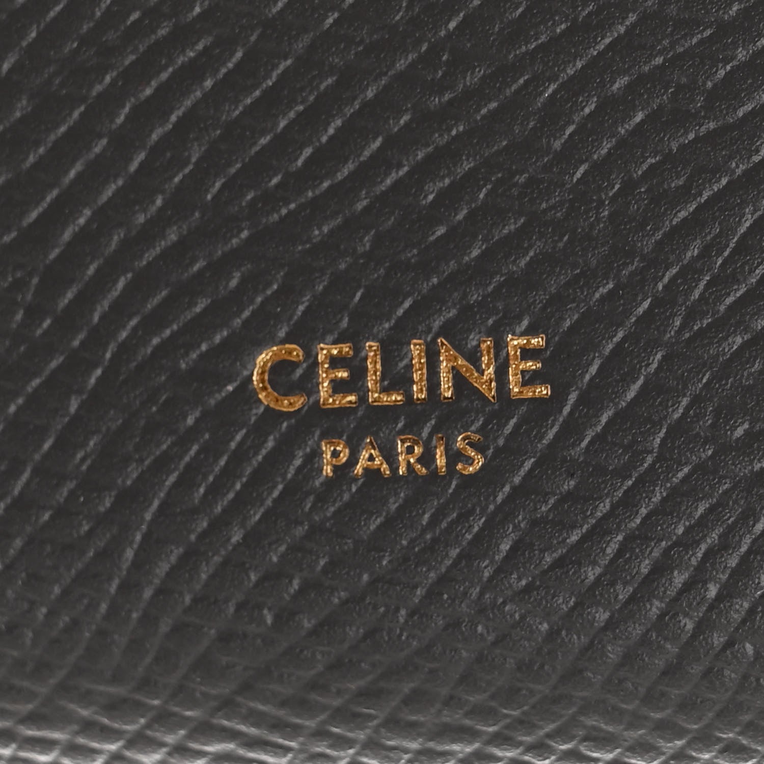 Celine Grained Calfskin Large Multifunction Strap Wallet Grey Vintage Pink 6 of 8