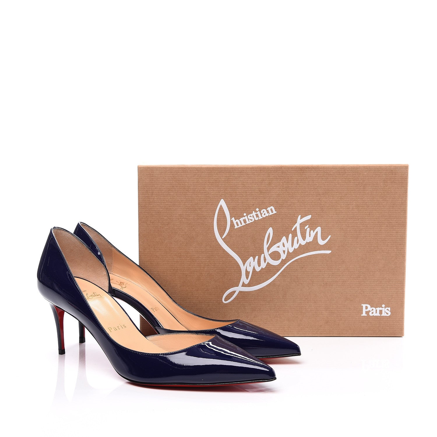 Christian Louboutin Patent Iriza 70 Pumps 37.5 Purple Pop 8 of 8