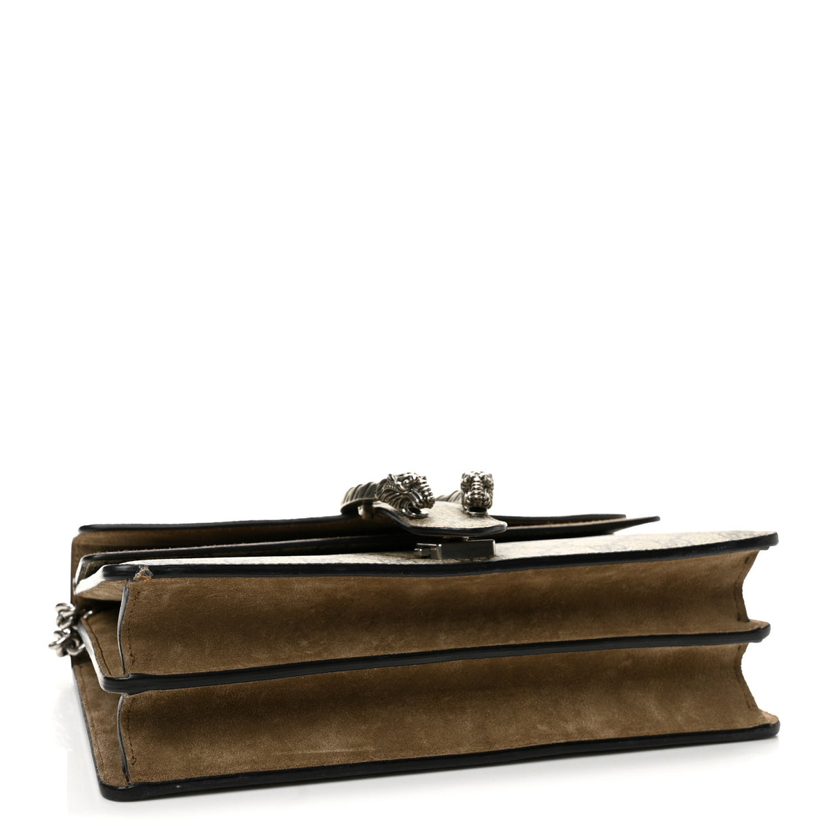 GG Supreme Monogram Small Dionysus Shoulder Bag Taupe
