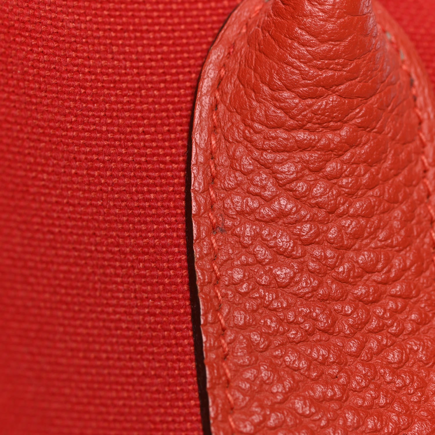 Hermes Toile Officier Negonda Garden Party 36 Rouge Tomate Capucine 28 of 29