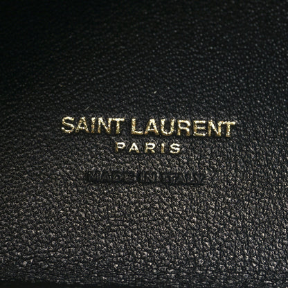 Saint Laurent Lambskin Pyramid Clutch Black 6 of 10