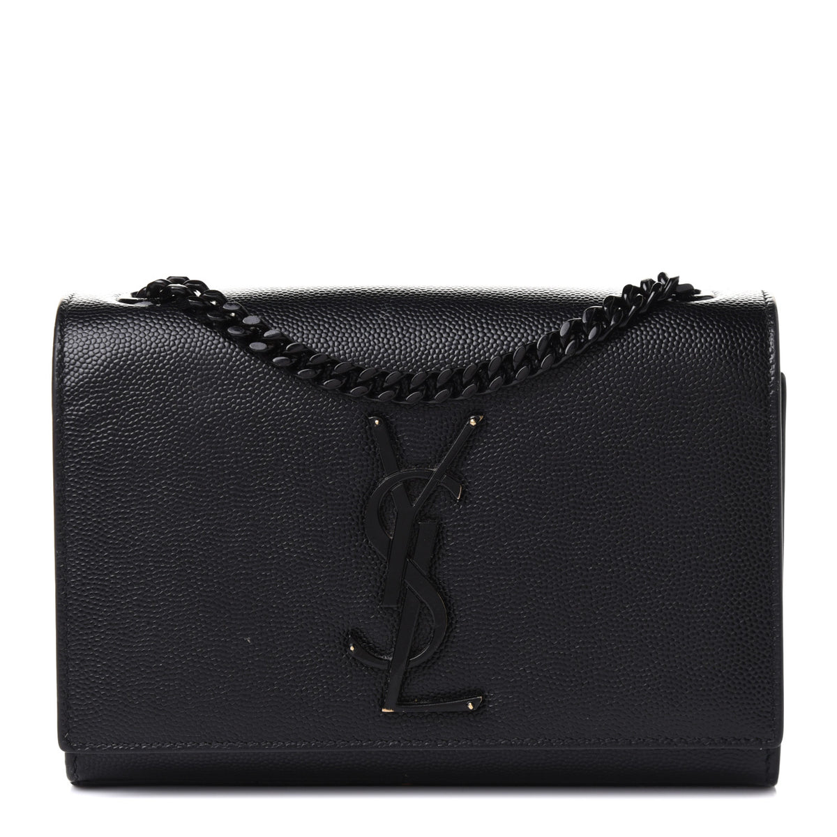 Grain De Poudre Small Monogram Kate Satchel Black