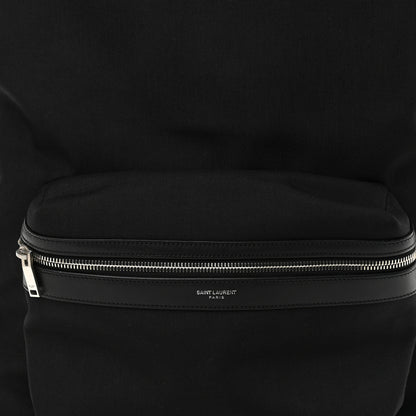 Saint Laurent Canvas City Backpack Black 8 of 12