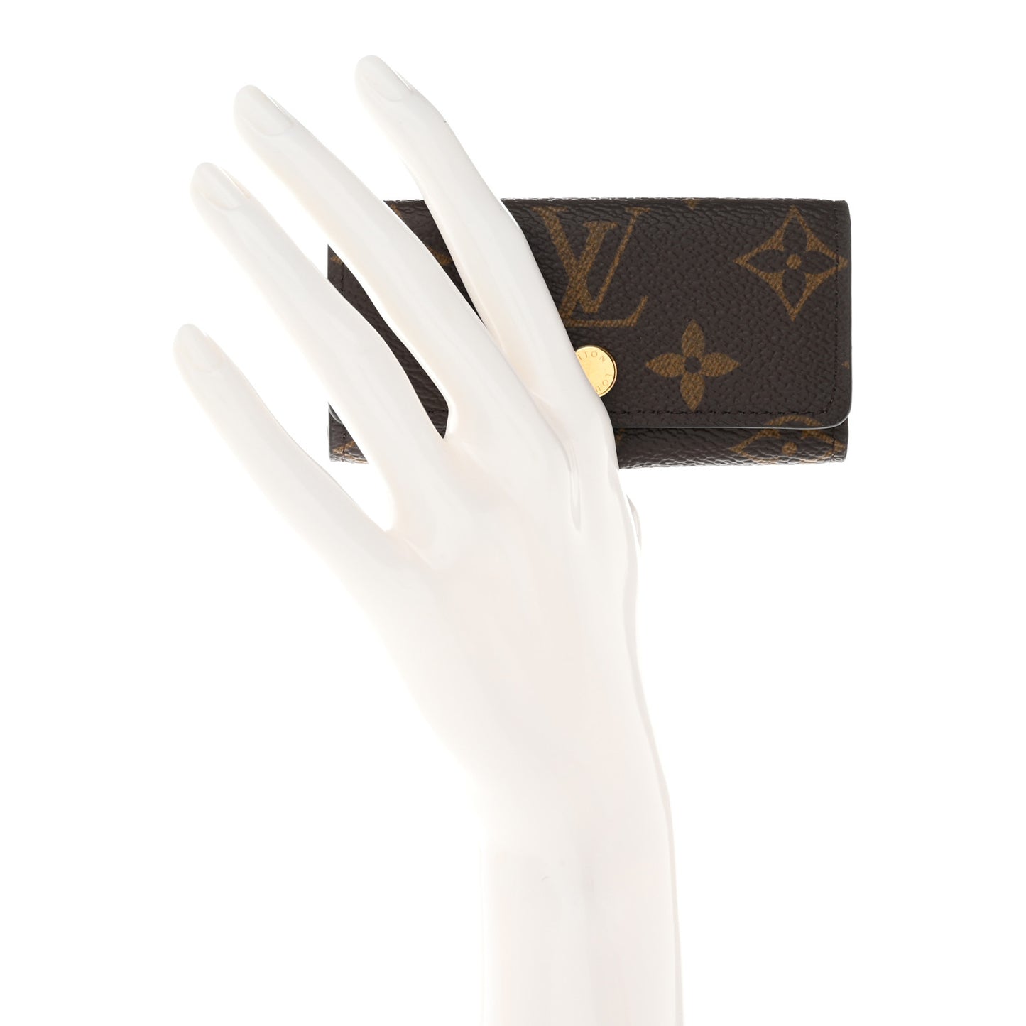 Monogram 4 Key Multicles Holder Jaune
