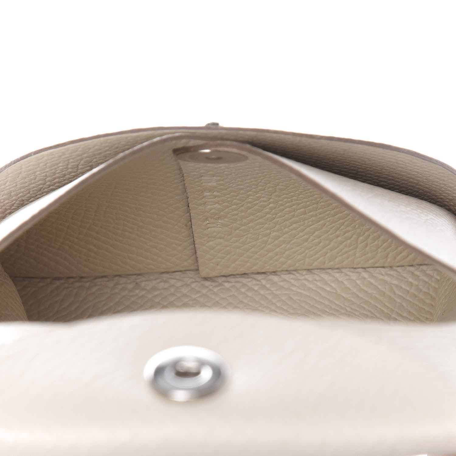 Hermes Epsom Bastia Coin Purse Craie 5 of 7