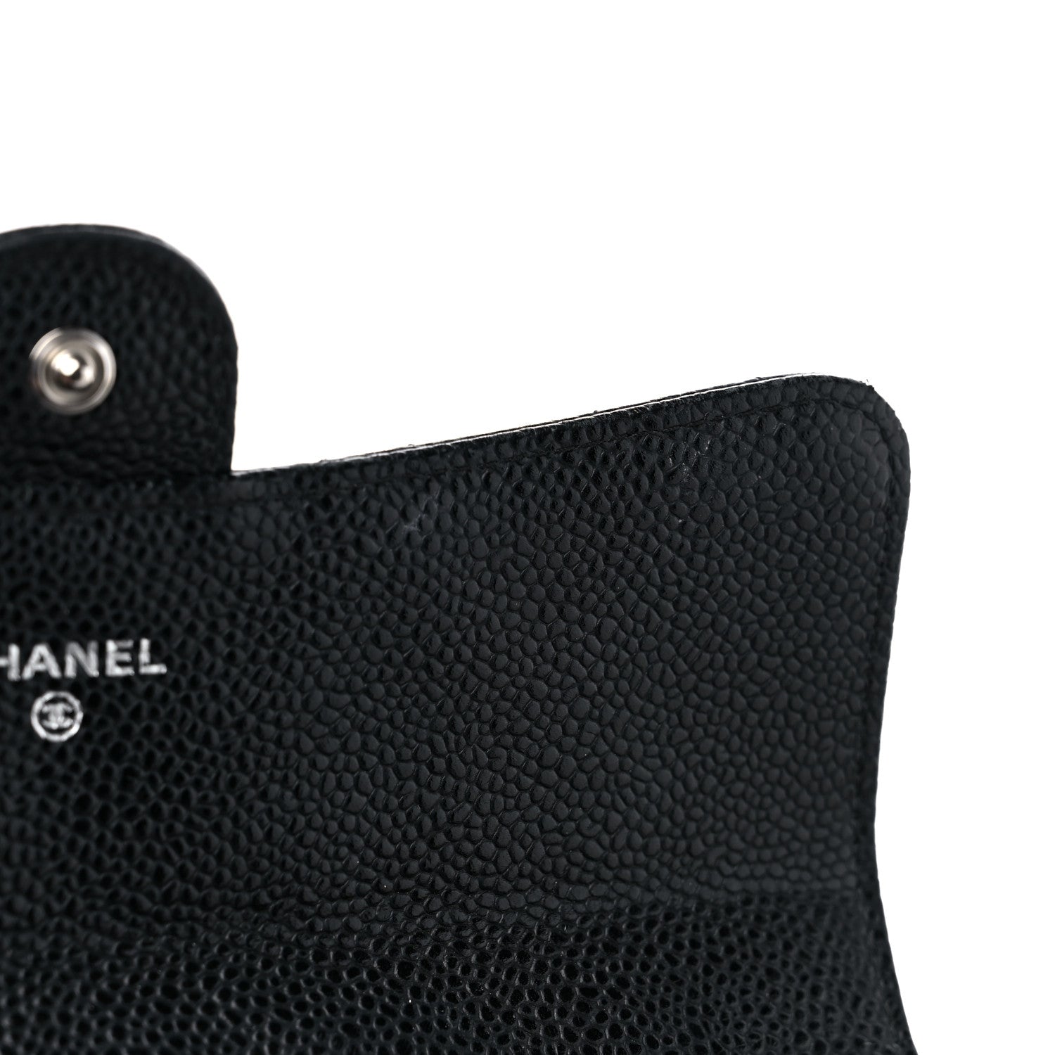 Chanel Caviar Quilted Large Gusset Flap Wallet Black 11 of 18
