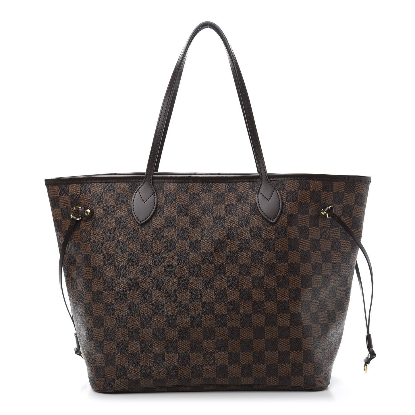 Damier Ebene Neo Neverfull MM Rose Ballerine