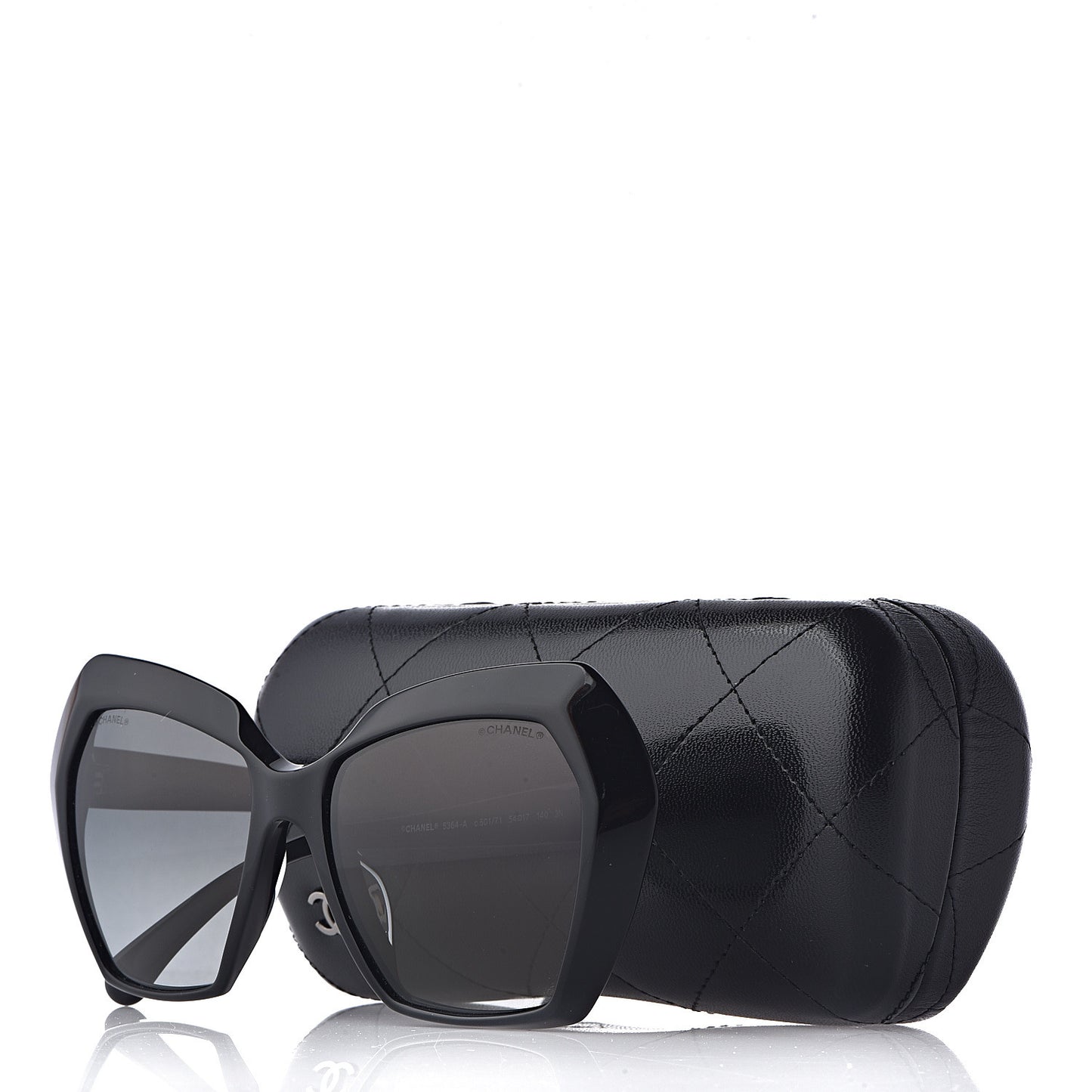 Cat Eye Spring Sunglasses 5364 Black