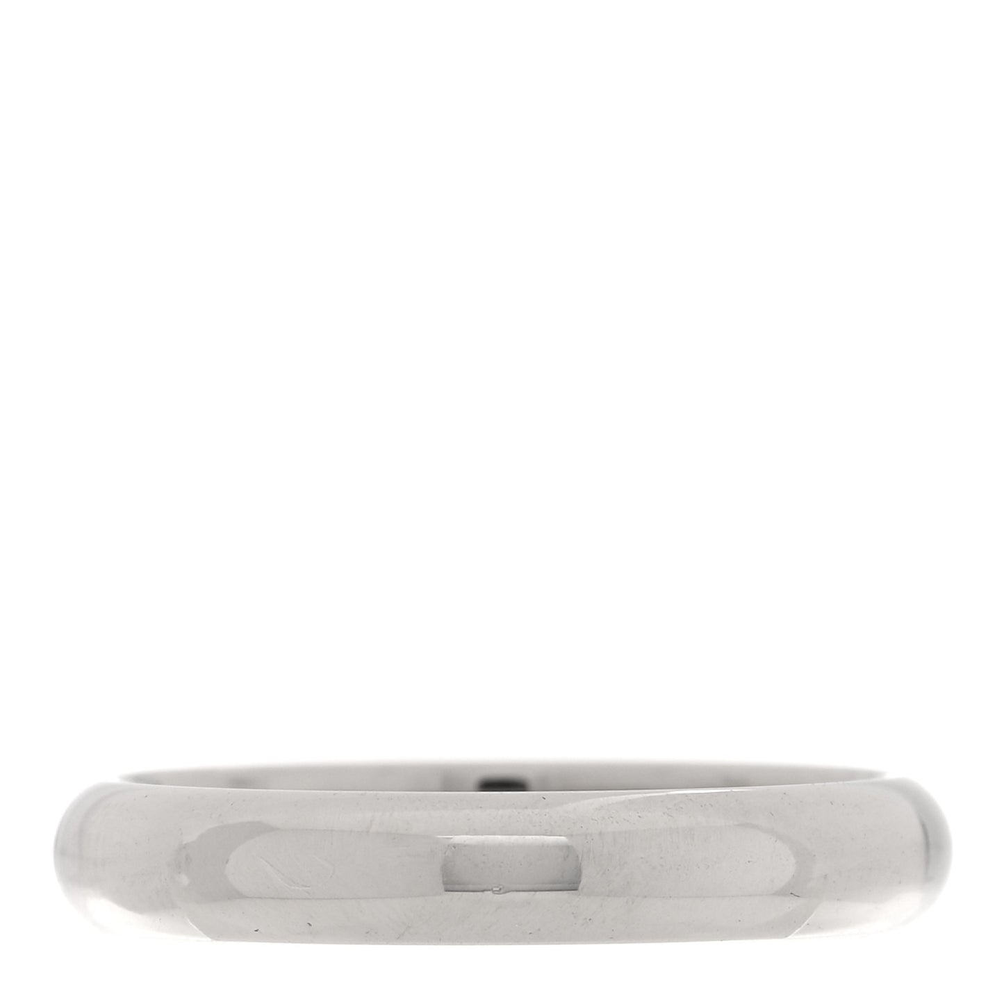 Platinum 3.5mm 1895 Wedding Band Ring 55 7.25