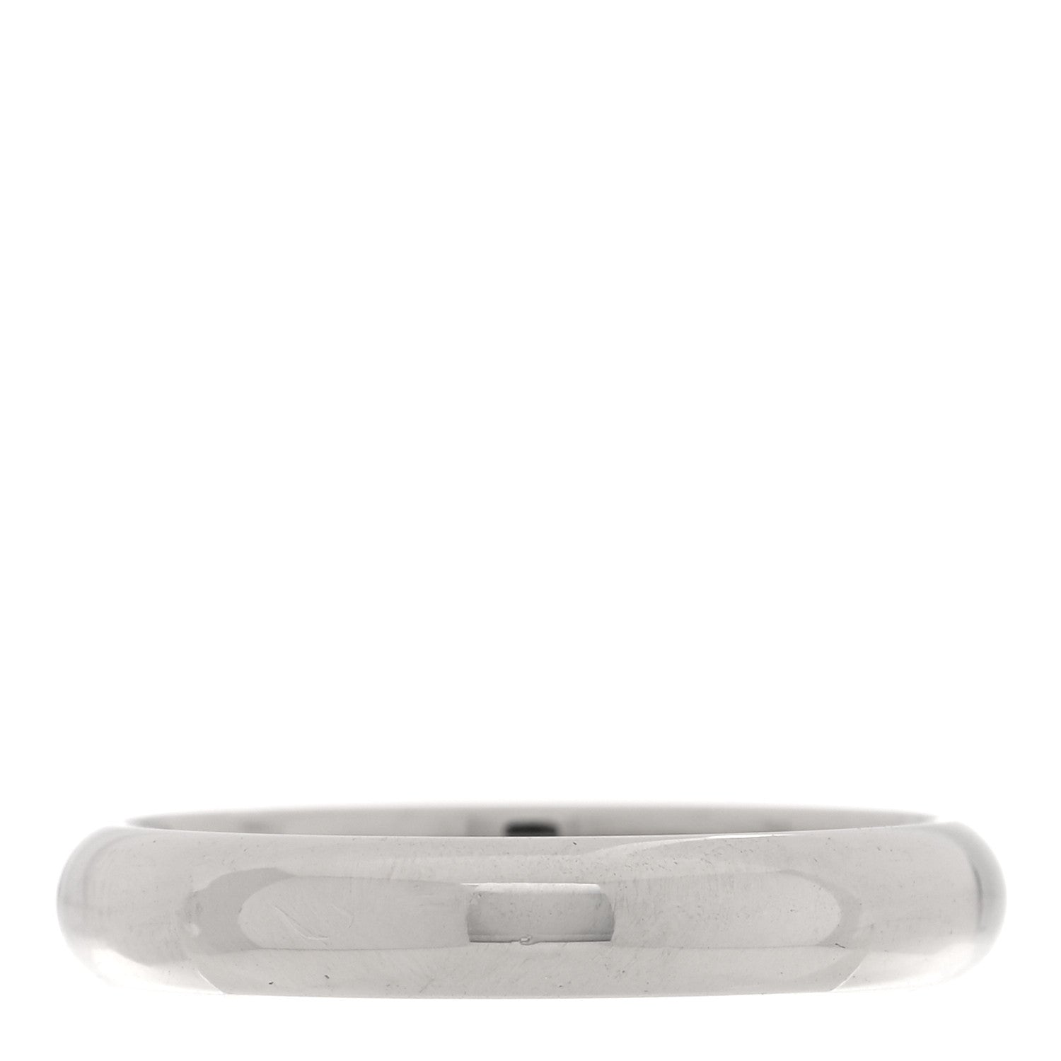 Cartier Platinum 3.5mm 1895 Wedding Band Ring 55 7.25 3 of 5