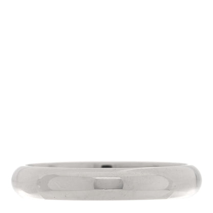 Cartier Platinum 3.5mm 1895 Wedding Band Ring 55 7.25 3 of 5