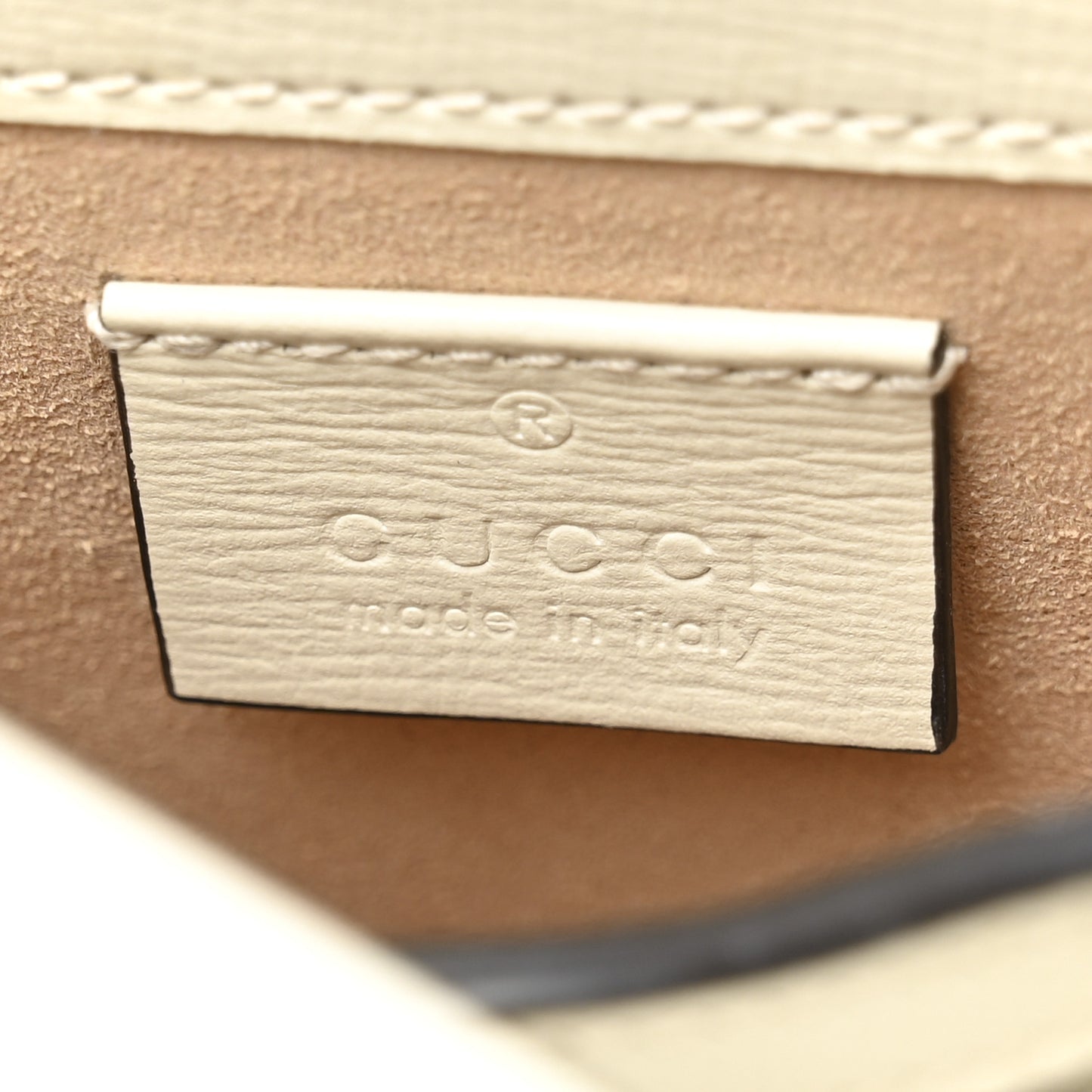 GG Supreme Monogram Azalea Calfskin Mini Horsebit 1955 Crossbody Bag Beige Ebony Mystic White