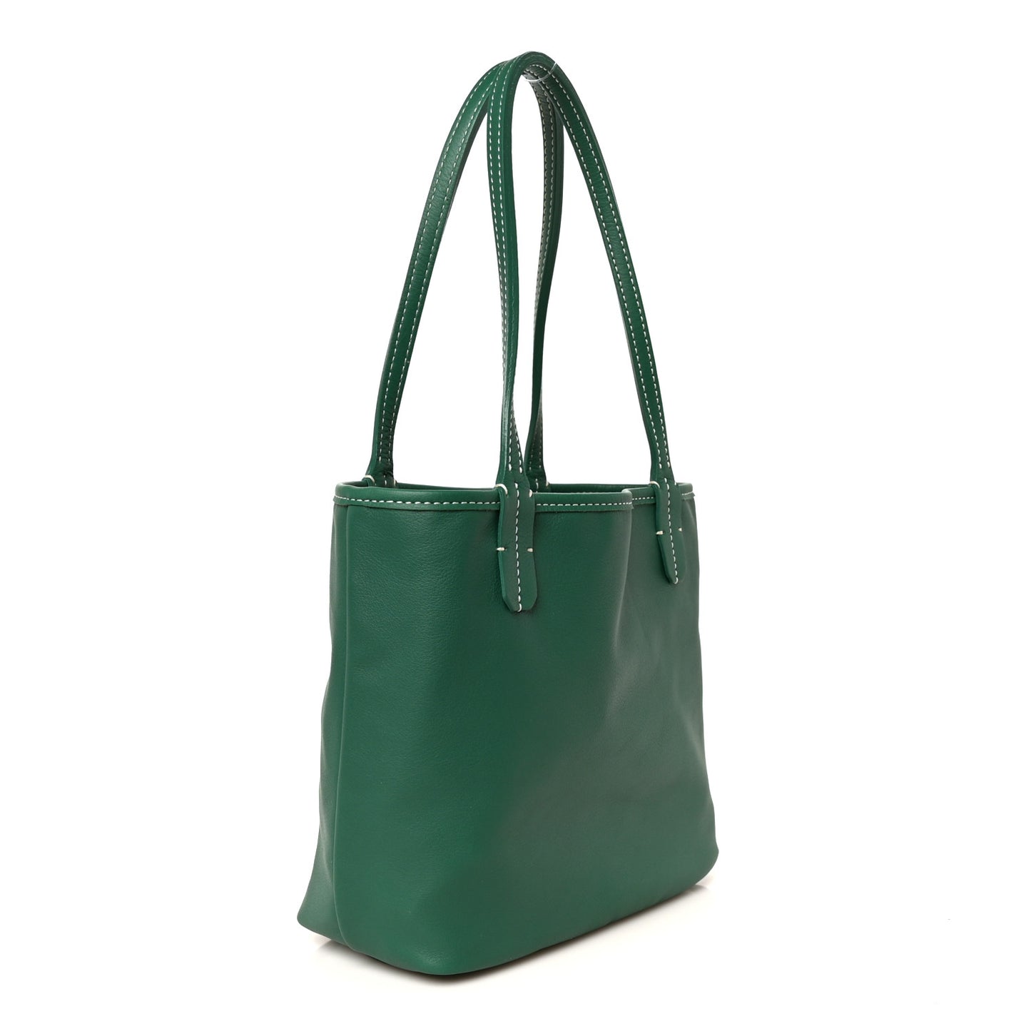 Goyardine Reversible Mini Anjou Green