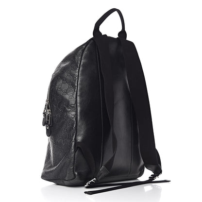Gucci Guccissima Classic Backpack Black 3 of 15