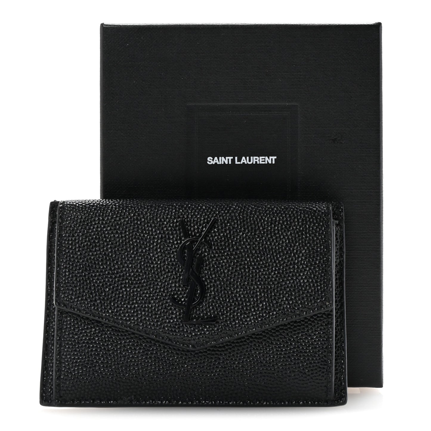 Grain de Poudre Uptown Card Holder Black