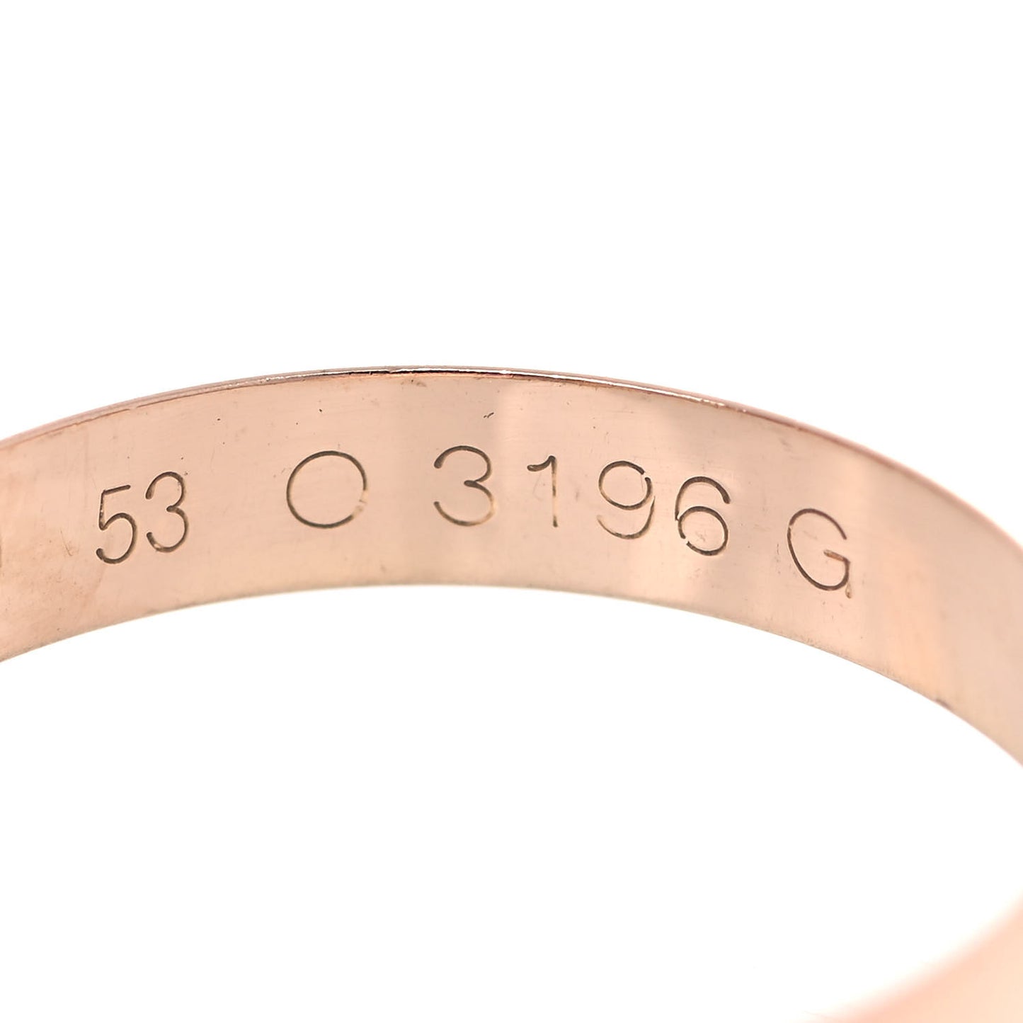 18K Pink Yellow White Gold Classic Les Must De Cartier Trinity Ring 53 6.25