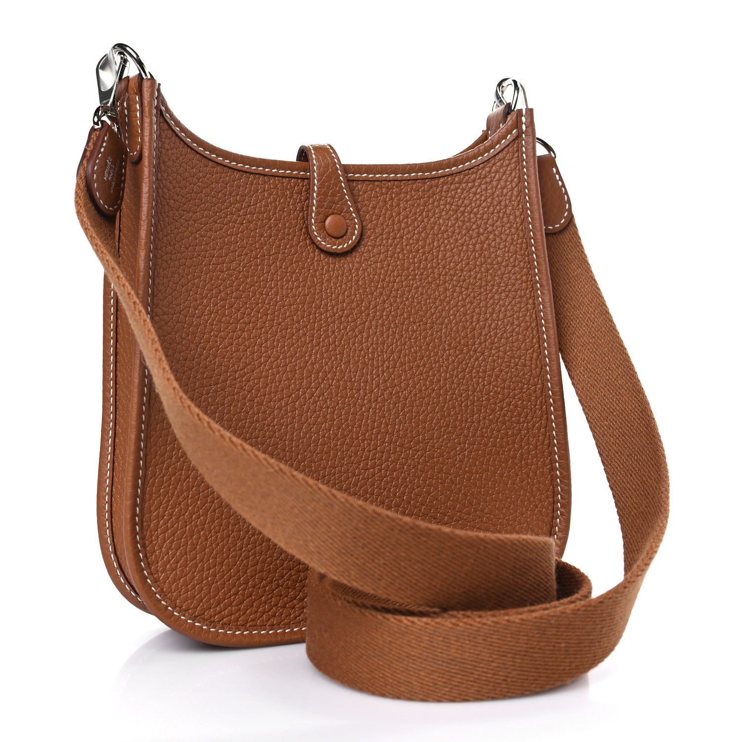 Hermes Taurillon Clemence Evelyne TPM Gold 3 of 10