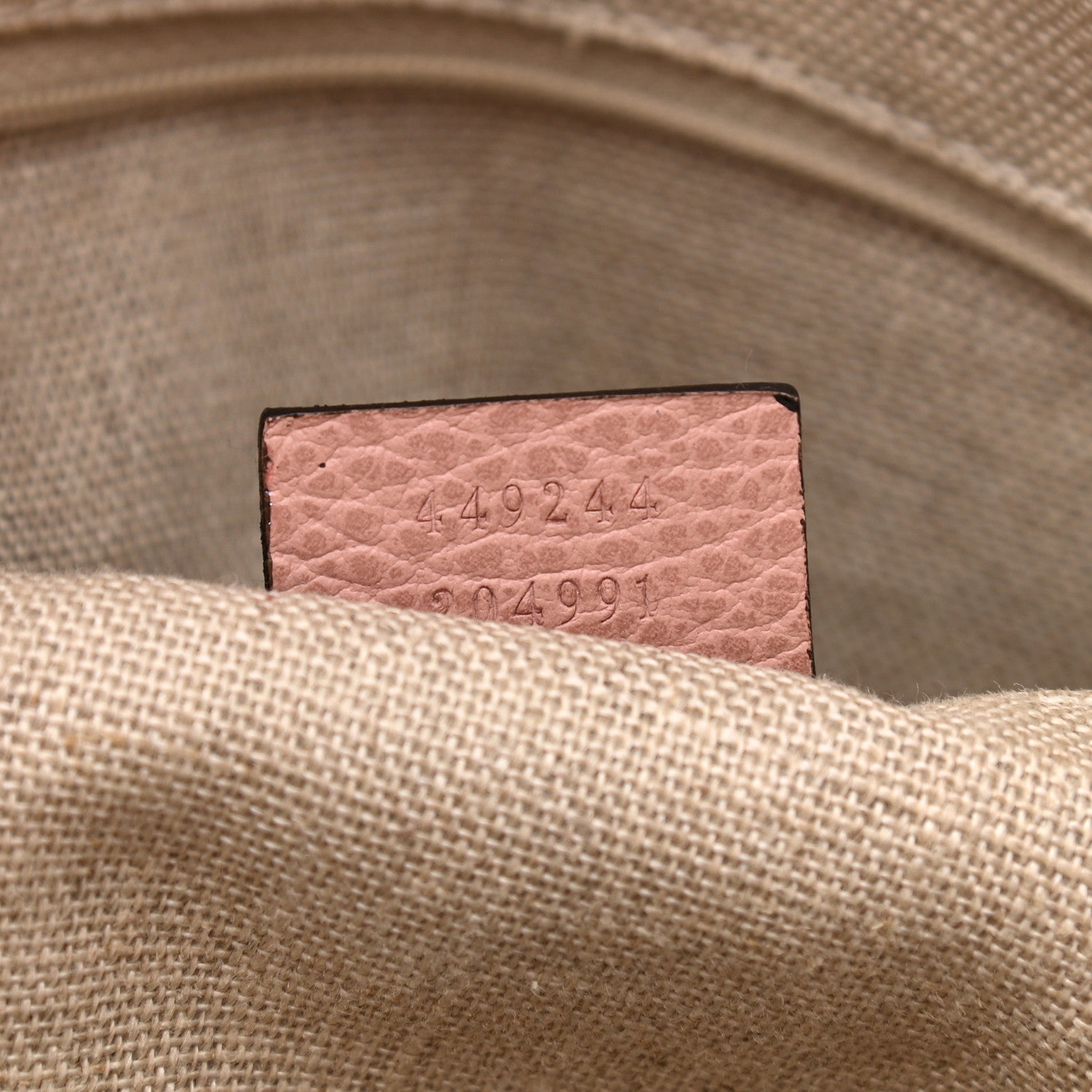 Gucci GG Monogram Large Margaux Hobo Beige Soft Pink 7 of 11