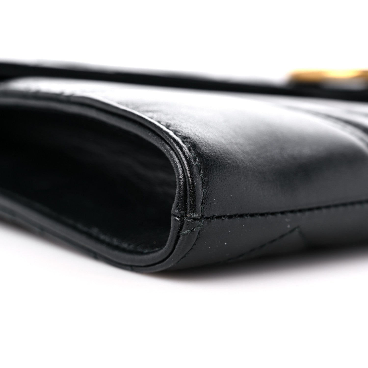 Gucci Calfskin Matelasse GG Marmont Clutch Black 8 of 12