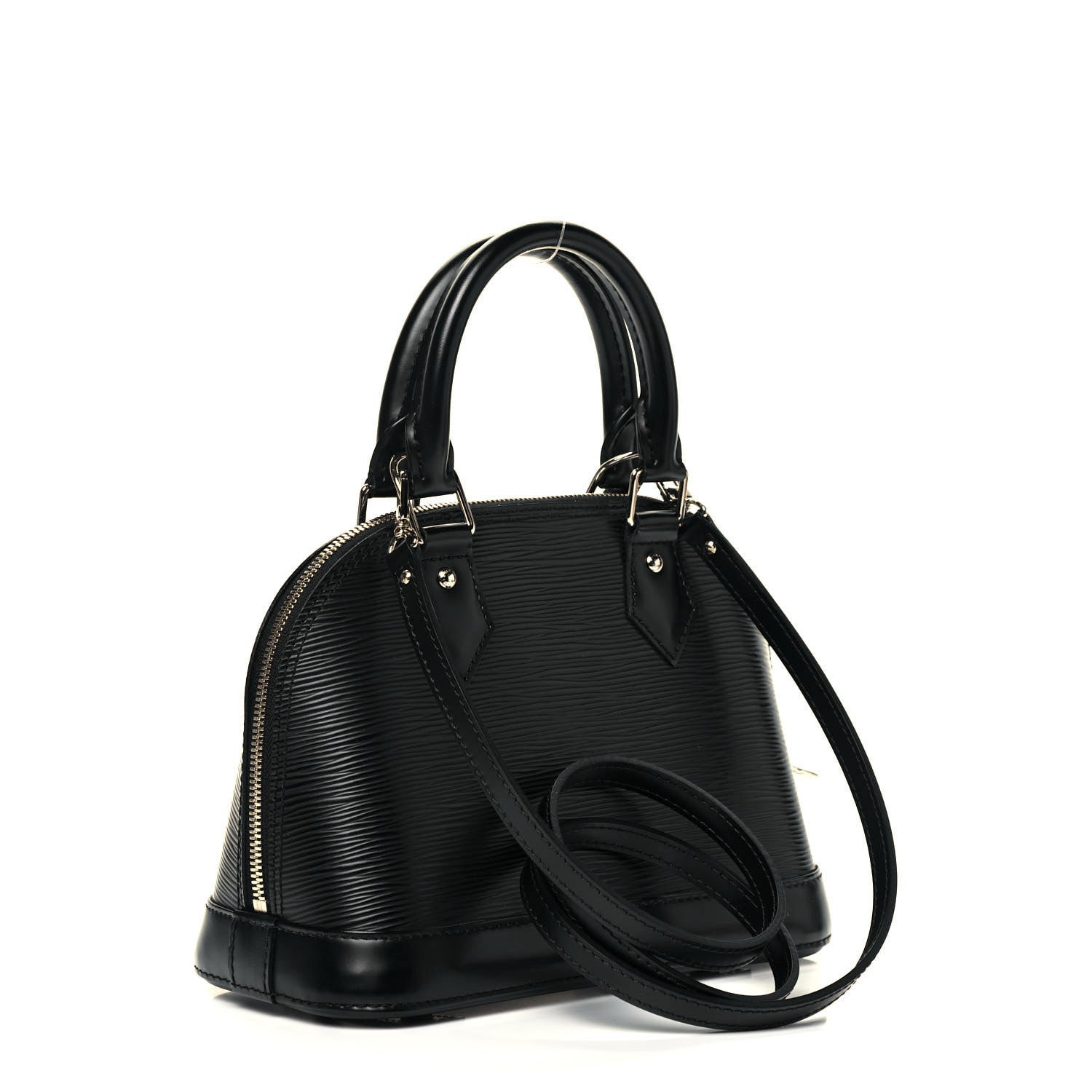 Louis Vuitton Epi Alma BB Black 3 of 9