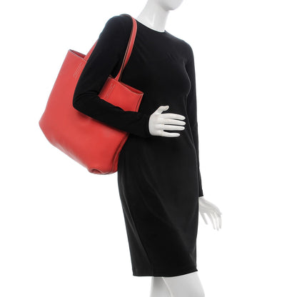 Hermes Taurillon Clemence Double Sens 36 Reversible Tote Peony Sanguine 2 of 10