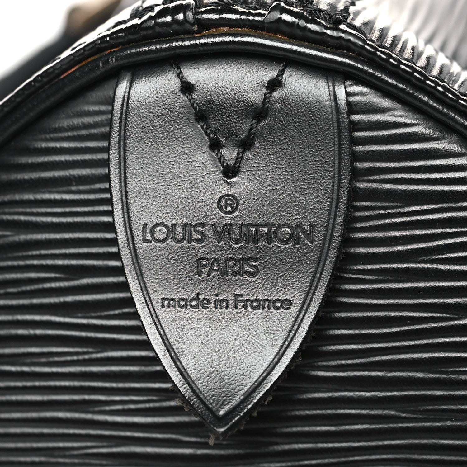 Louis Vuitton Epi Speedy 30 Black 6 of 9